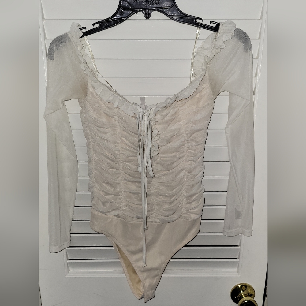 Off the shoulder bodysuit